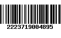 Código de Barras 2223719004895