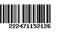 Código de Barras 222471152126