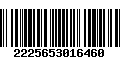 Código de Barras 2225653016460