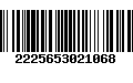 Código de Barras 2225653021068