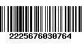 Código de Barras 2225676030764