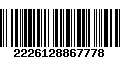 Código de Barras 2226128867778