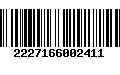 Código de Barras 2227166002411