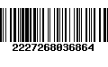 Código de Barras 2227268036864