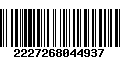 Código de Barras 2227268044937