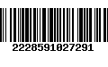 Código de Barras 2228591027291