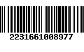 Código de Barras 2231661008977