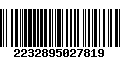 Código de Barras 2232895027819