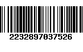 Código de Barras 2232897037526