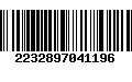 Código de Barras 2232897041196