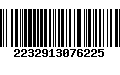 Código de Barras 2232913076225