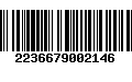 Código de Barras 2236679002146