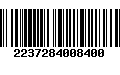 Código de Barras 2237284008400