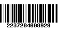 Código de Barras 2237284008929