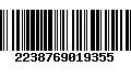 Código de Barras 2238769019355