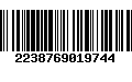 Código de Barras 2238769019744