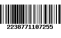 Código de Barras 2238771107255