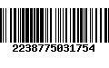 Código de Barras 2238775031754