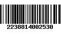 Código de Barras 2238814002530