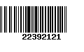 Código de Barras 22392121