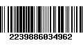 Código de Barras 2239886034962