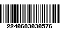 Código de Barras 2240683030576