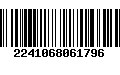 Código de Barras 2241068061796