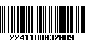 Código de Barras 2241188032089