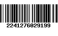 Código de Barras 2241276029199