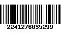 Código de Barras 2241276035299