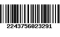 Código de Barras 2243756023291