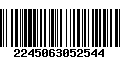 Código de Barras 2245063052544