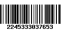 Código de Barras 2245333037653