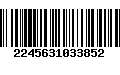 Código de Barras 2245631033852