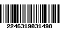 Código de Barras 2246319031498