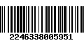 Código de Barras 2246338005951