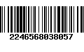 Código de Barras 2246568038057