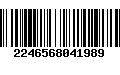 Código de Barras 2246568041989