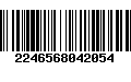 Código de Barras 2246568042054