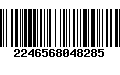 Código de Barras 2246568048285