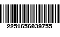 Código de Barras 2251656039755