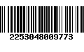 Código de Barras 2253048009773