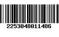 Código de Barras 2253048011486