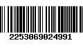 Código de Barras 2253069024991