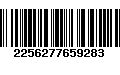 Código de Barras 2256277659283