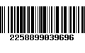 Código de Barras 2258899039696