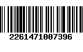 Código de Barras 2261471007396