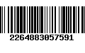 Código de Barras 2264883057591