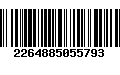 Código de Barras 2264885055793