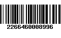 Código de Barras 2266460008996